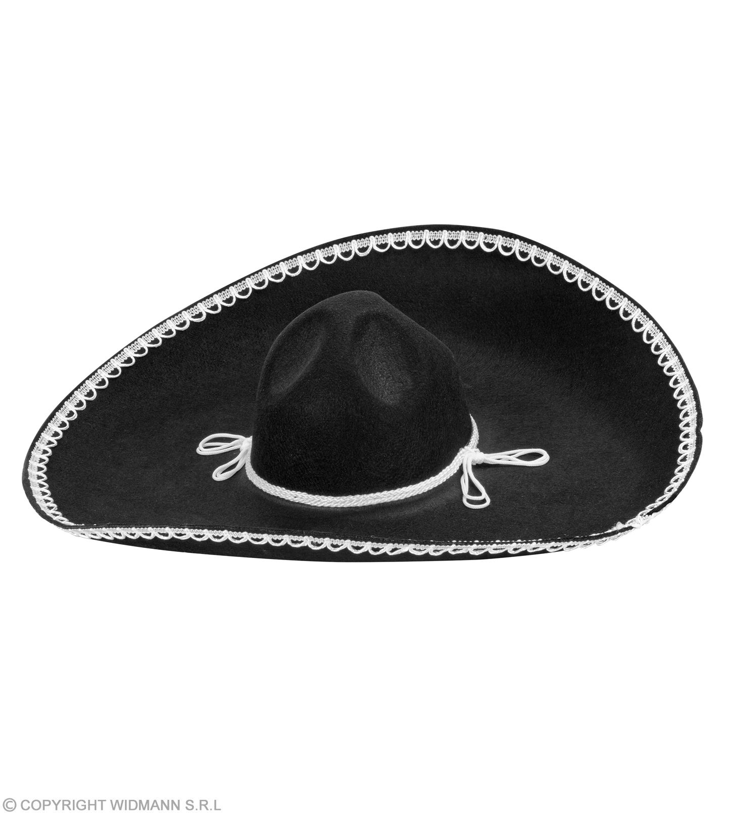 Sombrero schwarz, 55cm